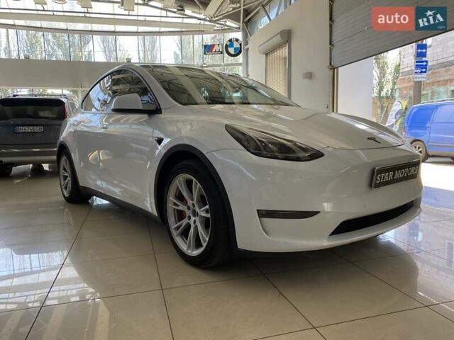 Тесла Model Y 2021 в Одессе на Automoto.ua Белый Тесла Model Y, объемом двигателя 0 л и пробегом 58 тыс. км за 26300 $, фото 8 на Automoto.ua