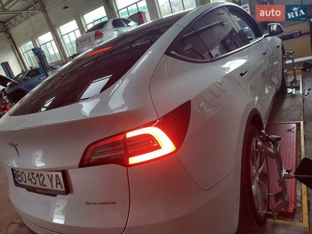 Белый Тесла Model Y, объемом двигателя 0 л и пробегом 75 тыс. км за 21950 $, фото 10 на Automoto.ua