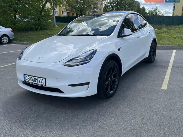 Белый Тесла Model Y, объемом двигателя 0 л и пробегом 40 тыс. км за 27900 $, фото 3 на Automoto.ua