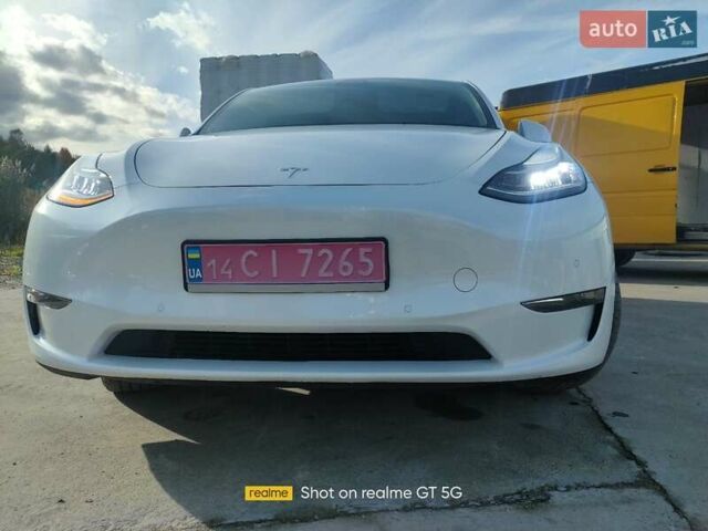 Тесла Model Y 2021 в Бориславе на Automoto.ua Белый Тесла Model Y, объемом двигателя 0 л и пробегом 87 тыс. км за 22200 $, фото 2 на Automoto.ua