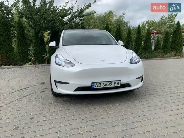 Белый Тесла Model Y, объемом двигателя 0 л и пробегом 40 тыс. км за 28600 $, фото 18 на Automoto.ua