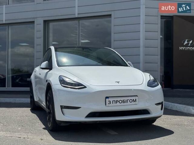 Белый Тесла Model Y, объемом двигателя 0 л и пробегом 34 тыс. км за 31999 $, фото 7 на Automoto.ua