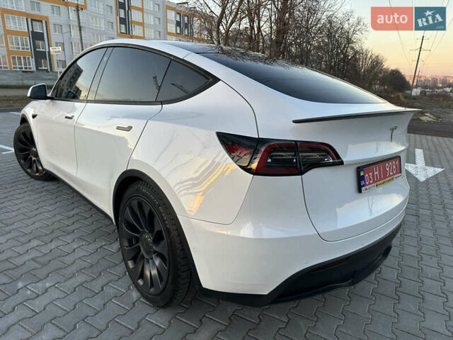 Білий Тесла Model Y, об'ємом двигуна 0 л та пробігом 105 тис. км за 24900 $, фото 20 на Automoto.ua