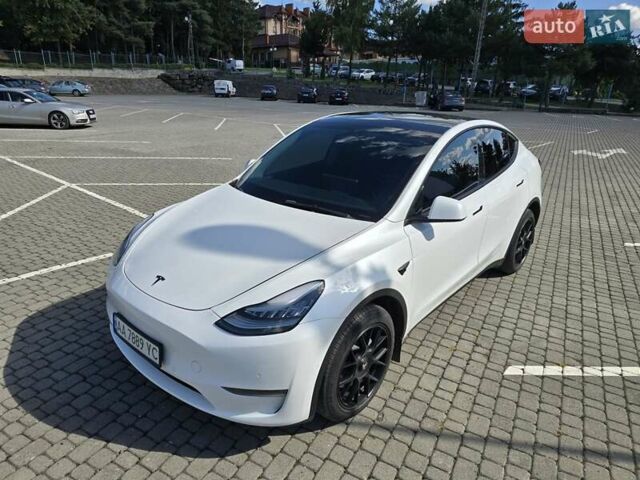 Белый Тесла Model Y, объемом двигателя 0 л и пробегом 109 тыс. км за 22000 $, фото 48 на Automoto.ua