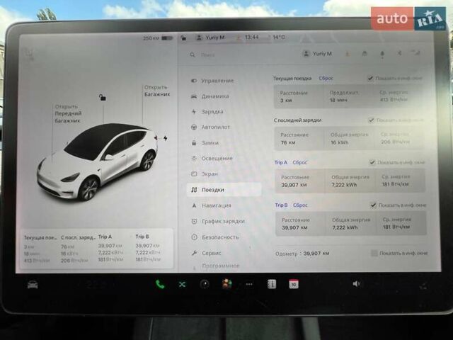 Белый Тесла Model Y, объемом двигателя 0 л и пробегом 47 тыс. км за 26000 $, фото 17 на Automoto.ua