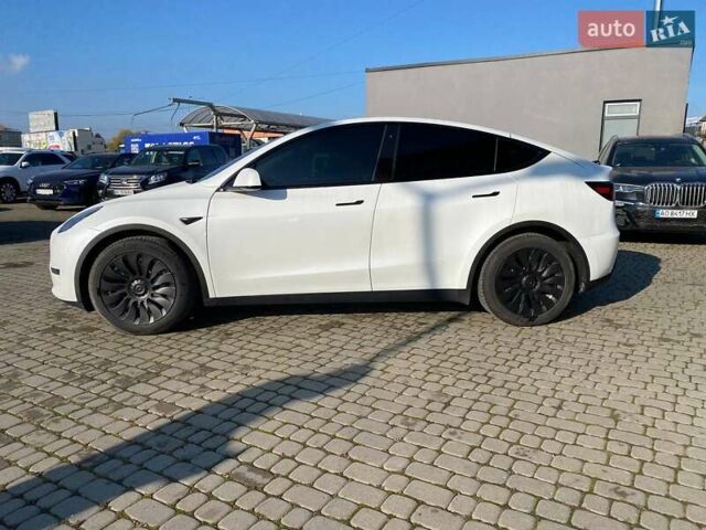 Білий Тесла Model Y, об'ємом двигуна 0 л та пробігом 54 тис. км за 21900 $, фото 3 на Automoto.ua