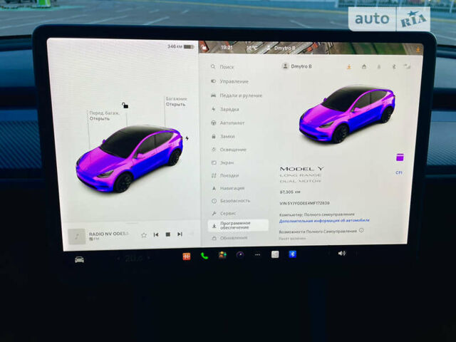 Белый Тесла Model Y, объемом двигателя 0 л и пробегом 97 тыс. км за 34500 $, фото 81 на Automoto.ua