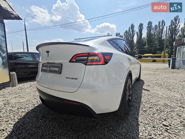 Белый Тесла Model Y, объемом двигателя 0 л и пробегом 133 тыс. км за 26300 $, фото 5 на Automoto.ua