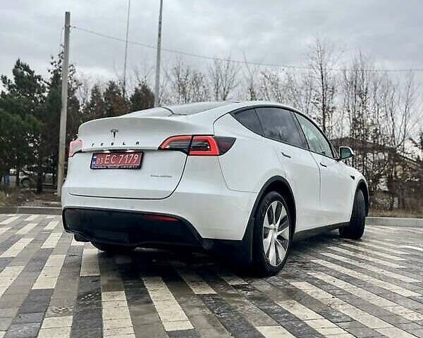 Белый Тесла Model Y, объемом двигателя 0 л и пробегом 79 тыс. км за 24500 $, фото 7 на Automoto.ua