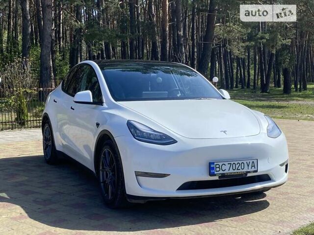Білий Тесла Model Y, об'ємом двигуна 0 л та пробігом 80 тис. км за 34900 $, фото 11 на Automoto.ua