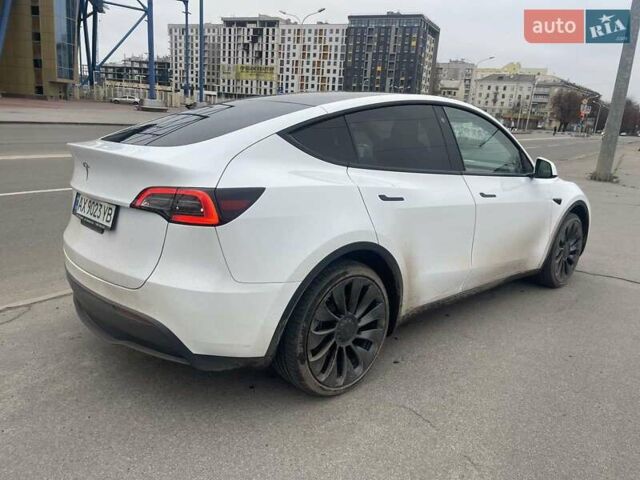 Білий Тесла Model Y, об'ємом двигуна 0 л та пробігом 49 тис. км за 26900 $, фото 7 на Automoto.ua