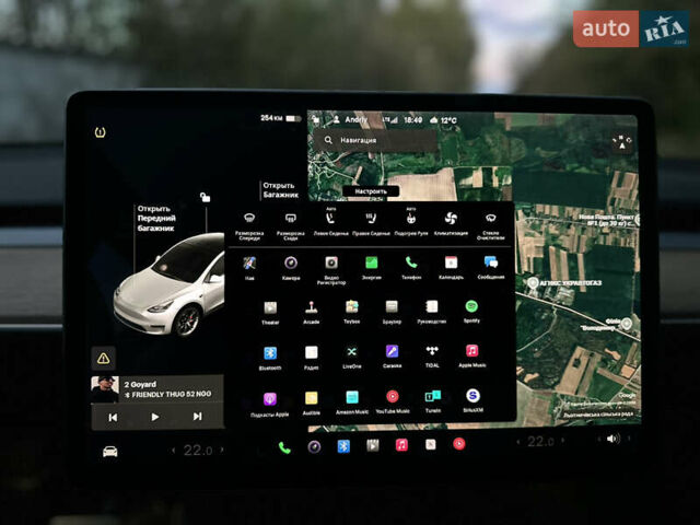 Белый Тесла Model Y, объемом двигателя 0 л и пробегом 57 тыс. км за 30000 $, фото 20 на Automoto.ua
