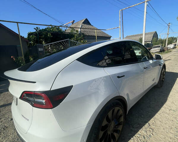 Белый Тесла Model Y, объемом двигателя 0 л и пробегом 52 тыс. км за 25500 $, фото 7 на Automoto.ua
