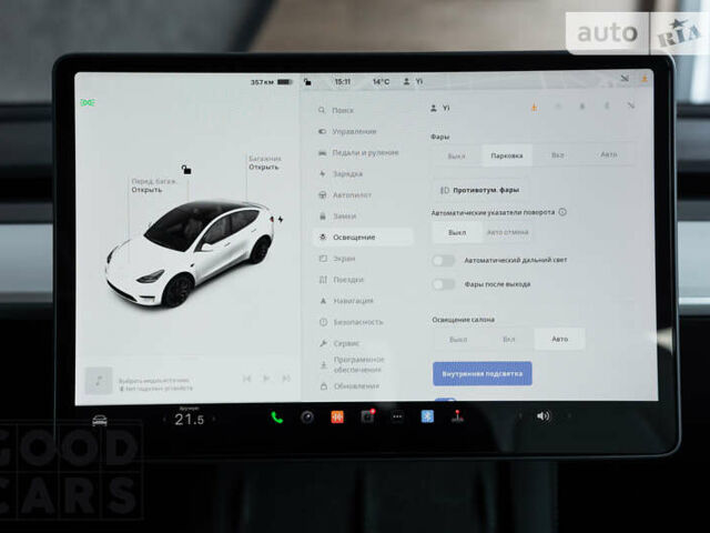 Белый Тесла Model Y, объемом двигателя 0 л и пробегом 37 тыс. км за 41800 $, фото 37 на Automoto.ua