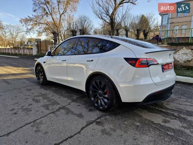 Білий Тесла Model Y, об'ємом двигуна 0 л та пробігом 97 тис. км за 24000 $, фото 11 на Automoto.ua