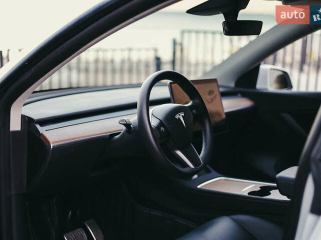 Белый Тесла Model Y, объемом двигателя 0 л и пробегом 45 тыс. км за 28900 $, фото 26 на Automoto.ua