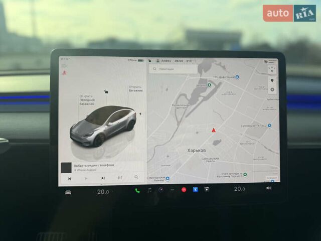 Білий Тесла Model Y, об'ємом двигуна 0 л та пробігом 53 тис. км за 28000 $, фото 25 на Automoto.ua
