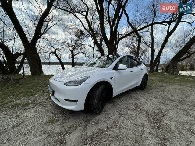 Білий Тесла Model Y, об'ємом двигуна 0 л та пробігом 6 тис. км за 42000 $, фото 2 на Automoto.ua