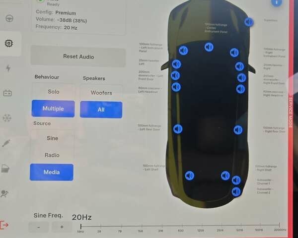 Белый Тесла Model Y, объемом двигателя 0 л и пробегом 38 тыс. км за 28000 $, фото 79 на Automoto.ua