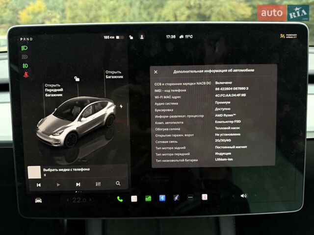 Тесла Model Y 2022 у Городке на Automoto.ua Білий Тесла Model Y, об'ємом двигуна 0 л та пробігом 102 тис. км за 28200 $, фото 18 на Automoto.ua