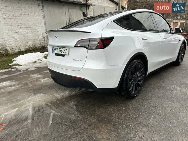 Белый Тесла Model Y, объемом двигателя 0 л и пробегом 38 тыс. км за 44900 $, фото 18 на Automoto.ua