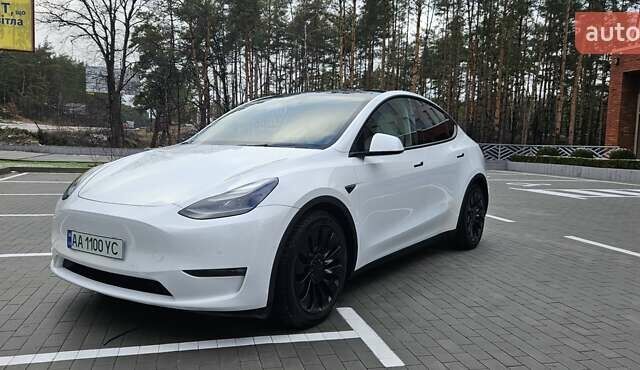 Белый Тесла Model Y, объемом двигателя 0 л и пробегом 59 тыс. км за 31500 $, фото 3 на Automoto.ua