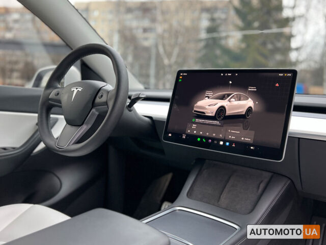 Белый Тесла Model Y, объемом двигателя 82 л и пробегом 35 тыс. км за 32700 $, фото 9 на Automoto.ua