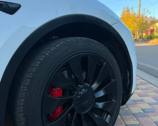 Белый Тесла Model Y, объемом двигателя 0 л и пробегом 28 тыс. км за 38000 $, фото 11 на Automoto.ua