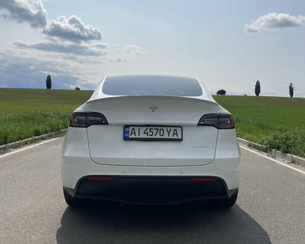 Белый Тесла Model Y, объемом двигателя 0 л и пробегом 76 тыс. км за 24900 $, фото 9 на Automoto.ua