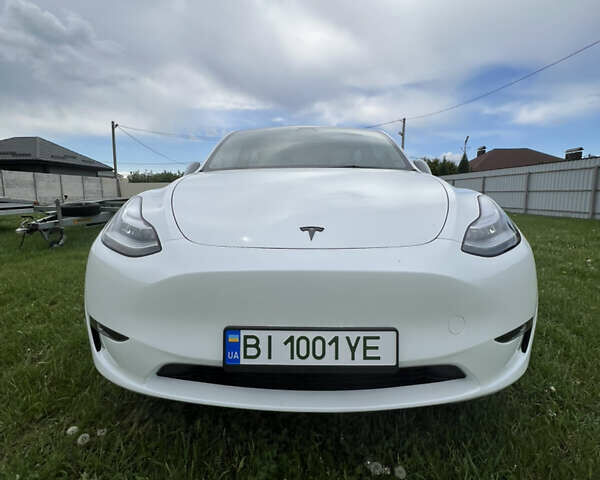 Белый Тесла Model Y, объемом двигателя 0 л и пробегом 13 тыс. км за 29500 $, фото 4 на Automoto.ua