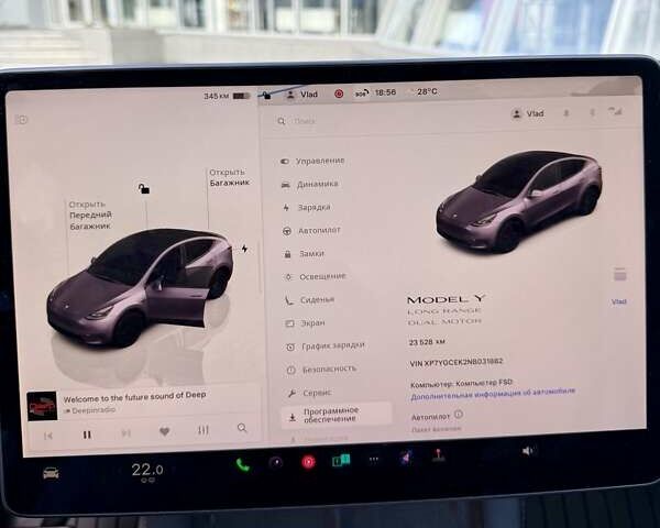 Белый Тесла Model Y, объемом двигателя 0 л и пробегом 23 тыс. км за 33777 $, фото 24 на Automoto.ua