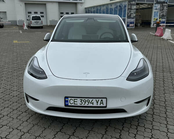 Білий Тесла Model Y, об'ємом двигуна 0 л та пробігом 49 тис. км за 32500 $, фото 4 на Automoto.ua
