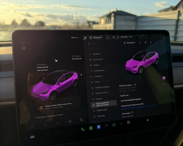 Білий Тесла Model Y, об'ємом двигуна 0 л та пробігом 52 тис. км за 26000 $, фото 23 на Automoto.ua