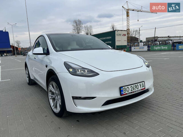 Білий Тесла Model Y, об'ємом двигуна 0 л та пробігом 15 тис. км за 27999 $, фото 2 на Automoto.ua