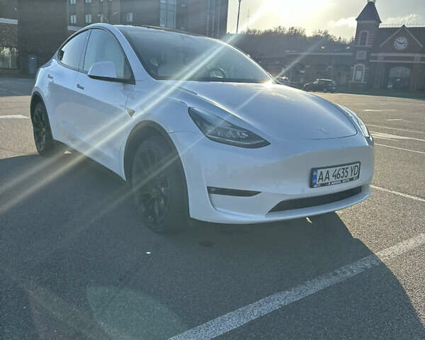 Белый Тесла Model Y, объемом двигателя 0 л и пробегом 61 тыс. км за 27000 $, фото 13 на Automoto.ua