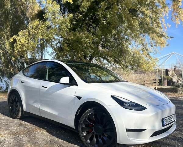 Білий Тесла Model Y, об'ємом двигуна 0 л та пробігом 62 тис. км за 29700 $, фото 19 на Automoto.ua