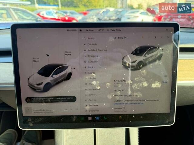 Белый Тесла Model Y, объемом двигателя 0 л и пробегом 243 тыс. км за 18500 $, фото 14 на Automoto.ua