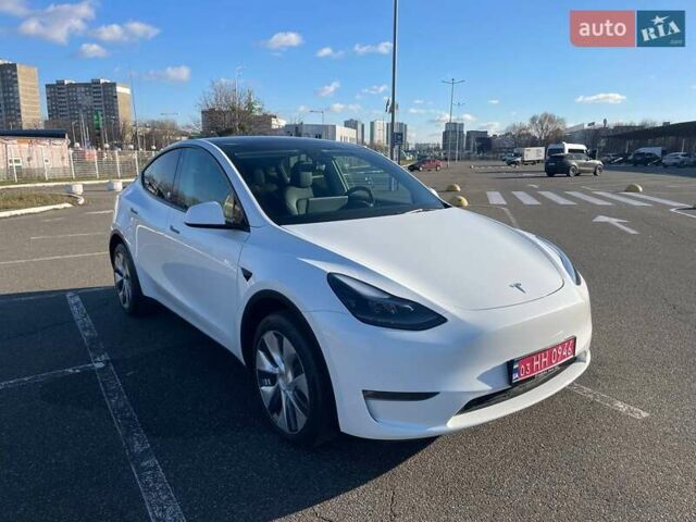 Білий Тесла Model Y, об'ємом двигуна 0 л та пробігом 43 тис. км за 32500 $, фото 6 на Automoto.ua