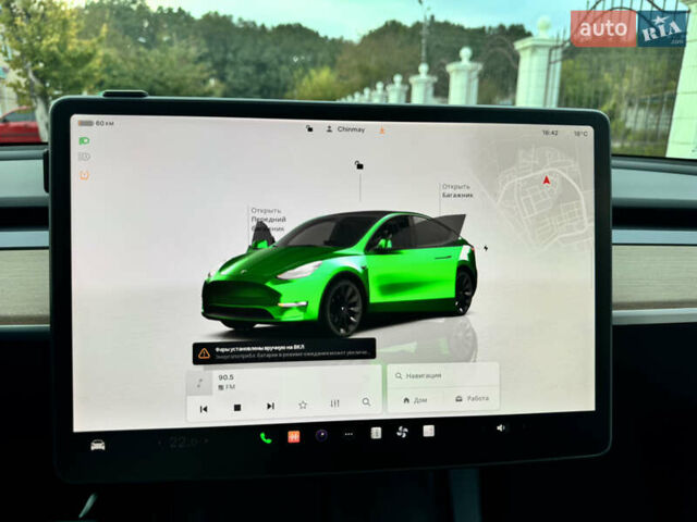 Білий Тесла Model Y, об'ємом двигуна 0 л та пробігом 58 тис. км за 28900 $, фото 16 на Automoto.ua
