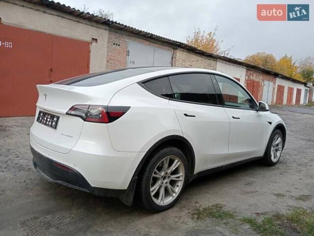 Белый Тесла Model Y, объемом двигателя 0 л и пробегом 71 тыс. км за 23200 $, фото 17 на Automoto.ua