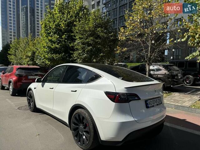 Белый Тесла Model Y, объемом двигателя 0 л и пробегом 5 тыс. км за 45600 $, фото 19 на Automoto.ua