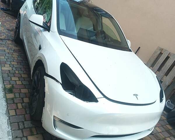 Тесла Model Y 2022 в Киеве на Automoto.ua Белый Тесла Model Y, объемом двигателя 0 л и пробегом 57 тыс. км за 25950 $, фото 9 на Automoto.ua