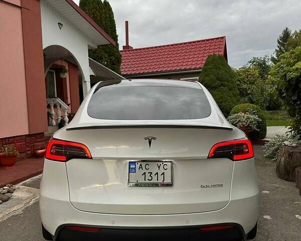 Тесла Model Y 2022 у Володимир-Волинський на Automoto.ua Білий Тесла Model Y, об'ємом двигуна 0 л та пробігом 152 тис. км за 24100 $, фото 4 на Automoto.ua