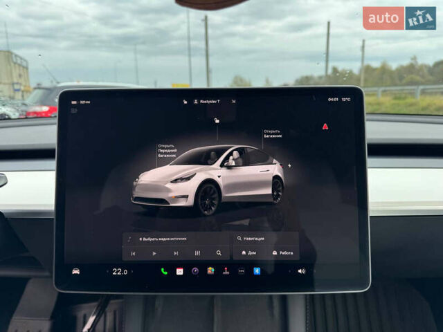 Білий Тесла Model Y, об'ємом двигуна 0 л та пробігом 62 тис. км за 27400 $, фото 43 на Automoto.ua