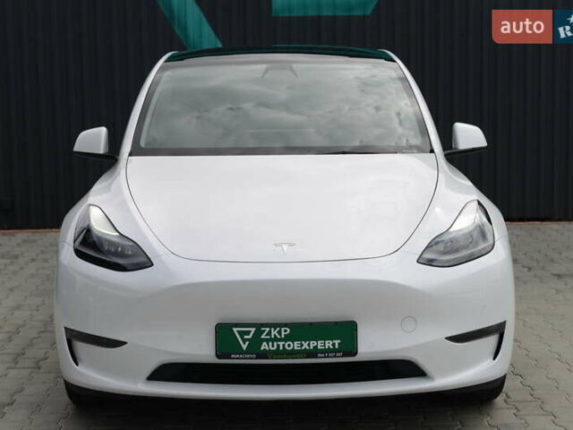 Тесла Model Y 2022 у Мукачеве на Automoto.ua Білий Тесла Model Y, об'ємом двигуна 0 л та пробігом 17 тис. км за 46500 $, фото 2 на Automoto.ua
