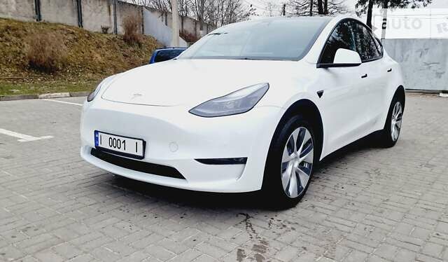 Білий Тесла Model Y, об'ємом двигуна 0 л та пробігом 48 тис. км за 41800 $, фото 7 на Automoto.ua