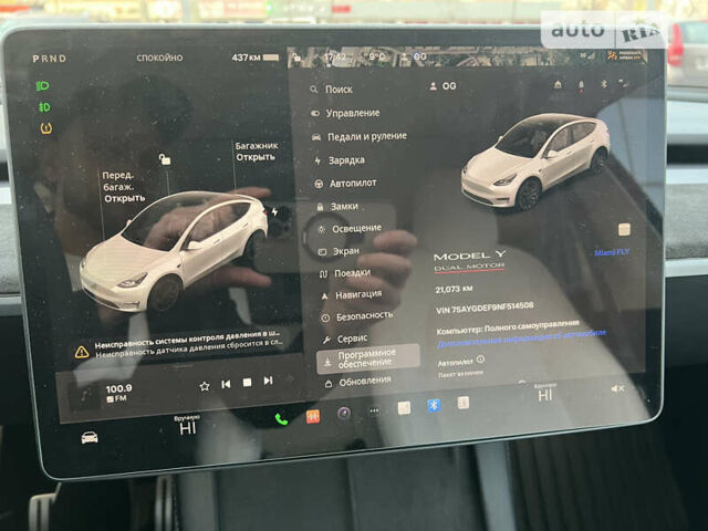 Белый Тесла Model Y, объемом двигателя 0 л и пробегом 21 тыс. км за 34999 $, фото 38 на Automoto.ua