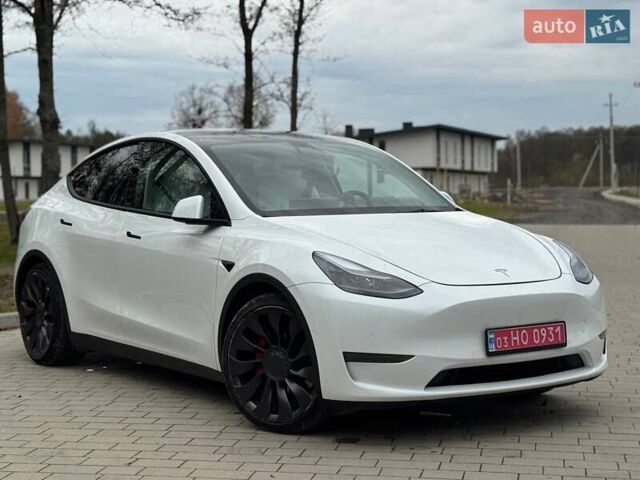 Білий Тесла Model Y, об'ємом двигуна 0 л та пробігом 117 тис. км за 23500 $, фото 5 на Automoto.ua