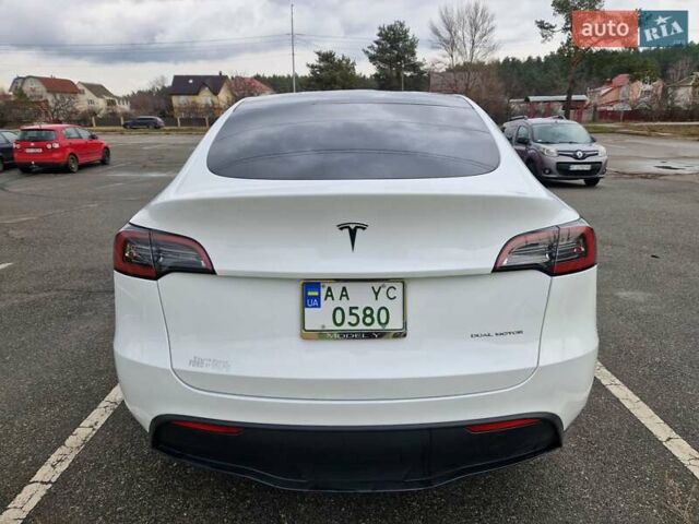Белый Тесла Model Y, объемом двигателя 0 л и пробегом 47 тыс. км за 26200 $, фото 3 на Automoto.ua