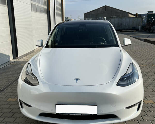 Тесла Model Y 2022 в Одессе на Automoto.ua Белый Тесла Model Y, объемом двигателя 0 л и пробегом 12 тыс. км за 44900 $, фото 9 на Automoto.ua